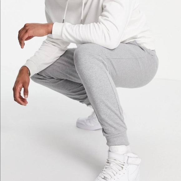 ASOS DESIGN organic tapered joggers in original package in grey marl size 3X - Picture 7 of 14